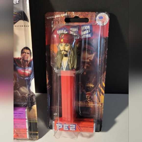 Pez Dispensers Lot Of 5 Unopened Superman Batman Wonder Women Nemo Sparrow - Picture 6 of 7